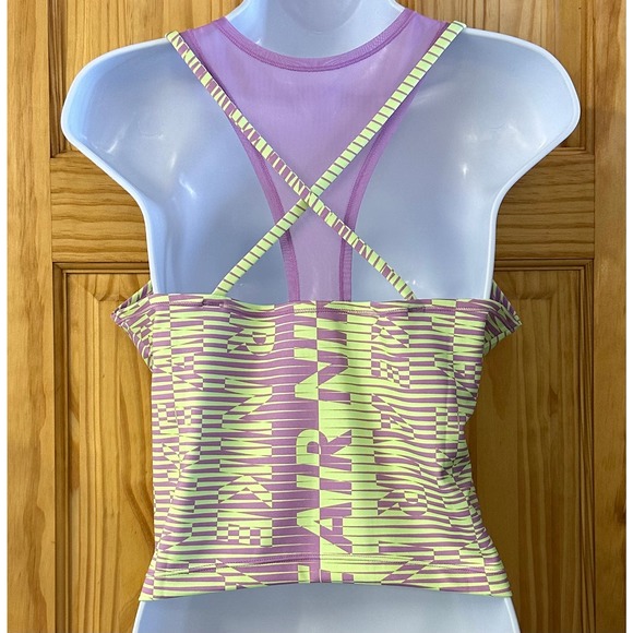 Nike Air Dri-Fit Women’s Sz Med Athletic Tank Top Green & Purple NWOT, V498 - Picture 10 of 14